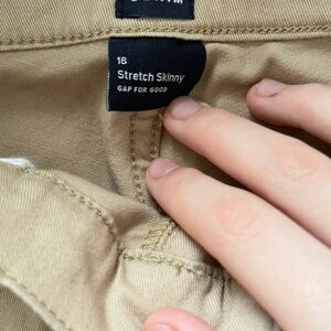 GAP Tan Stretch Skinny Pants
